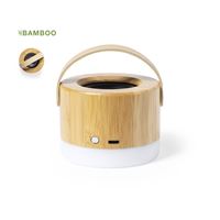 SPEAKER BAMBOO CON LUCE LED